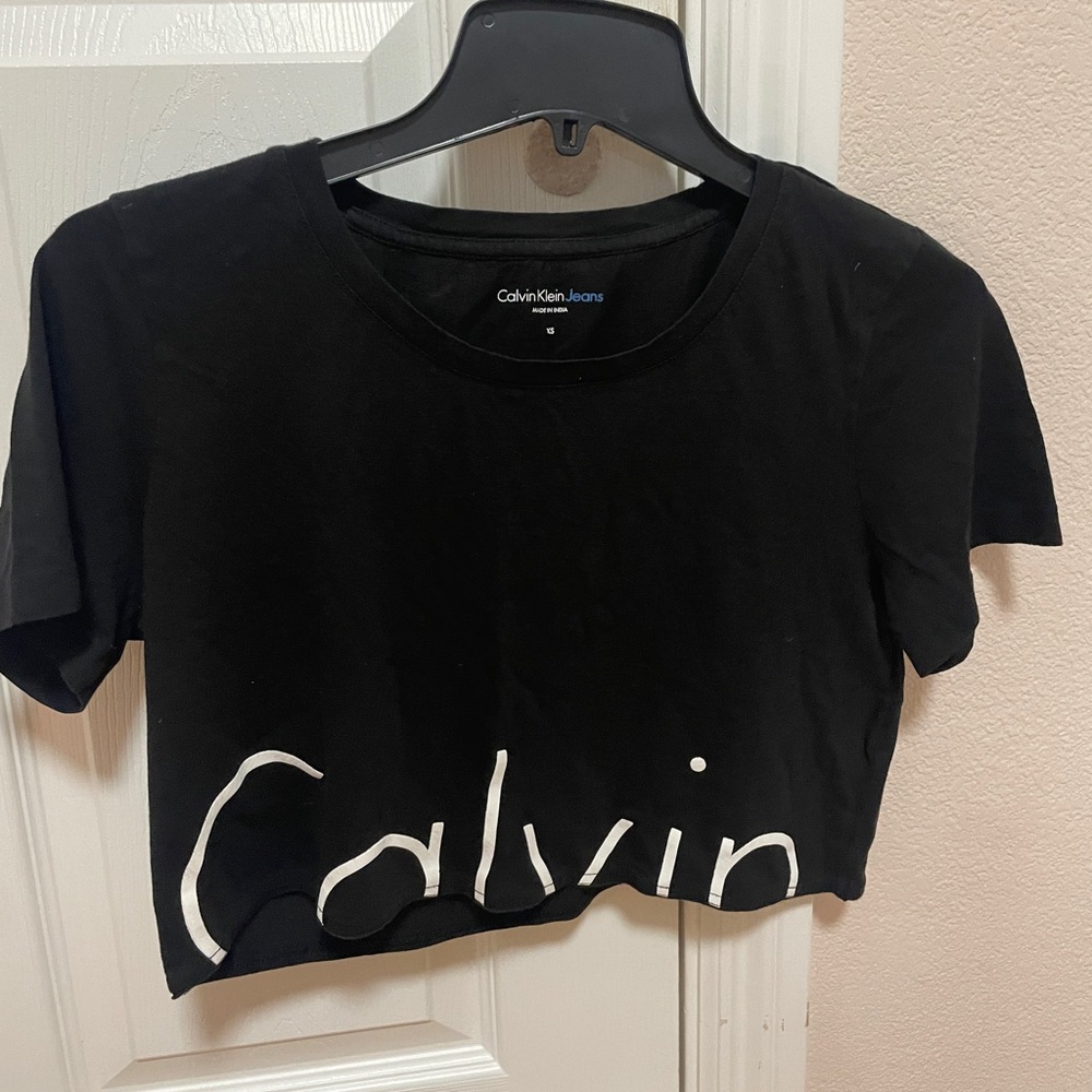 CALVIN KLEIN crop top